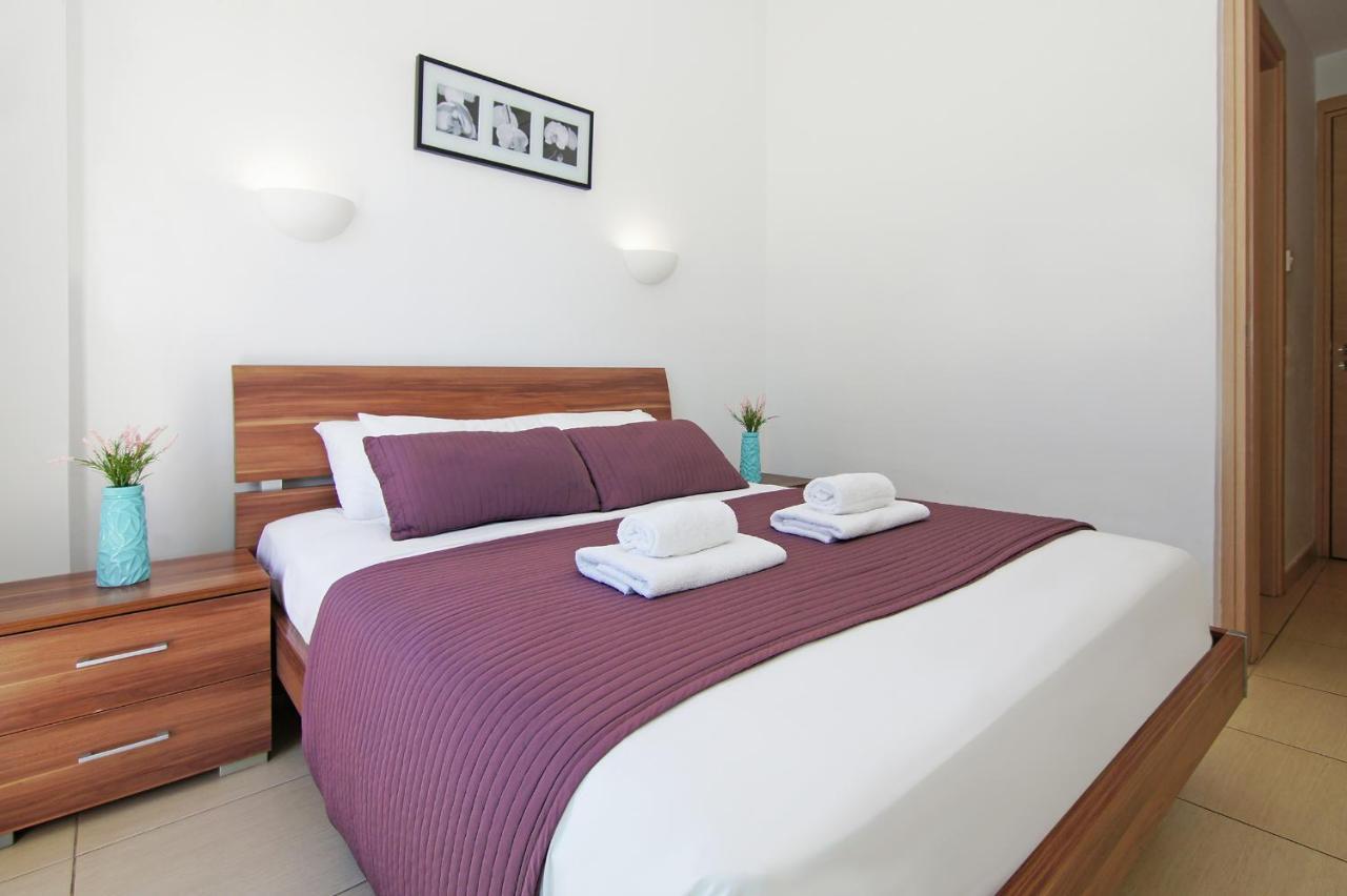 Calypso - Coralli Beachfront Apartment Protarász Kültér fotó