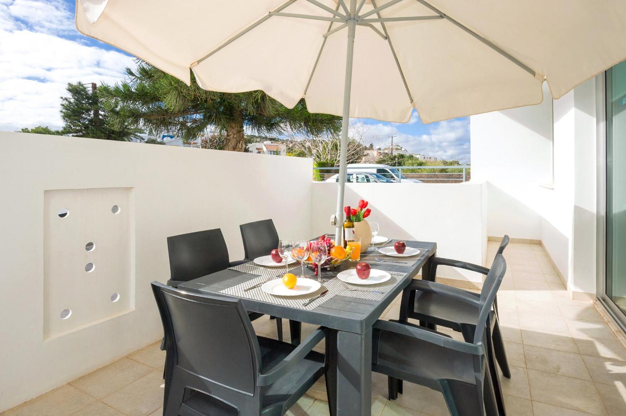 Calypso - Coralli Beachfront Apartment Protarász Kültér fotó
